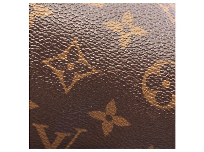 Louis Vuitton Neverfull GM Tote Bag Braun Fuschia Monogramm - Ansicht 11
