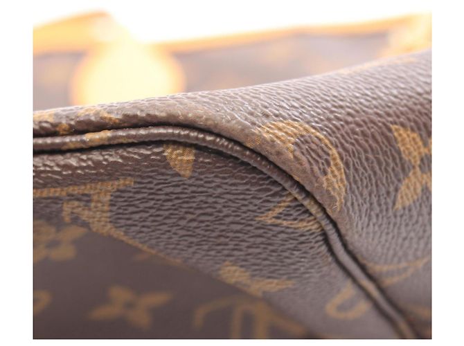 Louis Vuitton Neverfull GM Tote Bag Braun Fuschia Monogramm - Ansicht 12