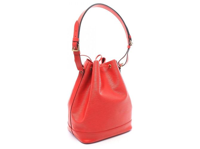Borsa a tracolla Louis Vuitton Noe Epi Castilian Red Rosso - vista 2