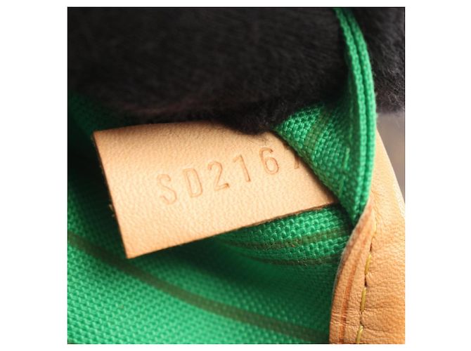 Borsa Tote Louis Vuitton Neverfull MM Hawaii Limited Edition Marrone Verde Monogramma - vista 5