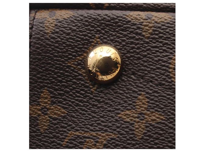 Borsa a mano 2-Way Louis Vuitton Pallas Marrone D'oro Giallo Monogramma - vista 12
