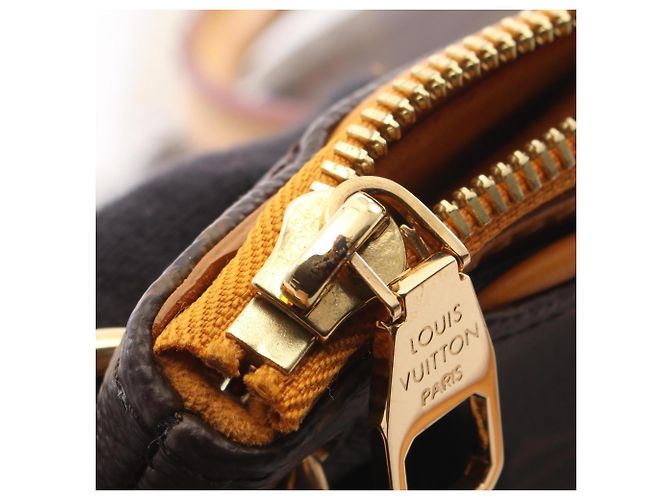 Borsa a mano 2-Way Louis Vuitton Pallas Marrone D'oro Giallo Monogramma - vista 13