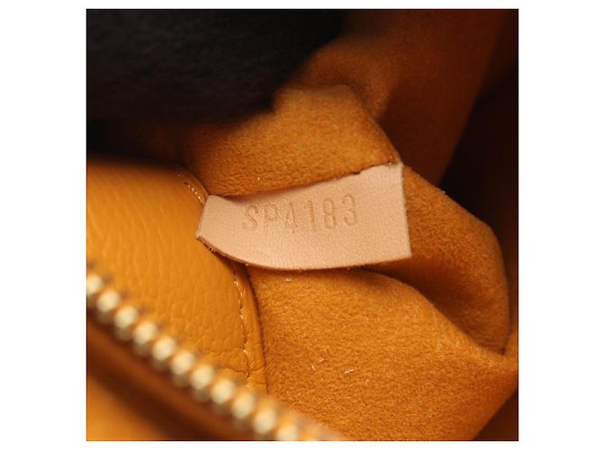 Borsa a mano 2-Way Louis Vuitton Pallas Marrone D'oro Giallo Monogramma - vista 5