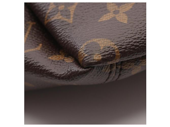 Borsa a mano 2-Way Louis Vuitton Pallas Marrone D'oro Giallo Monogramma - vista 9