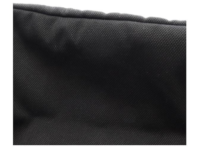 Prada Canapa Canvas Tote Handtasche Schwarz - Ansicht 13