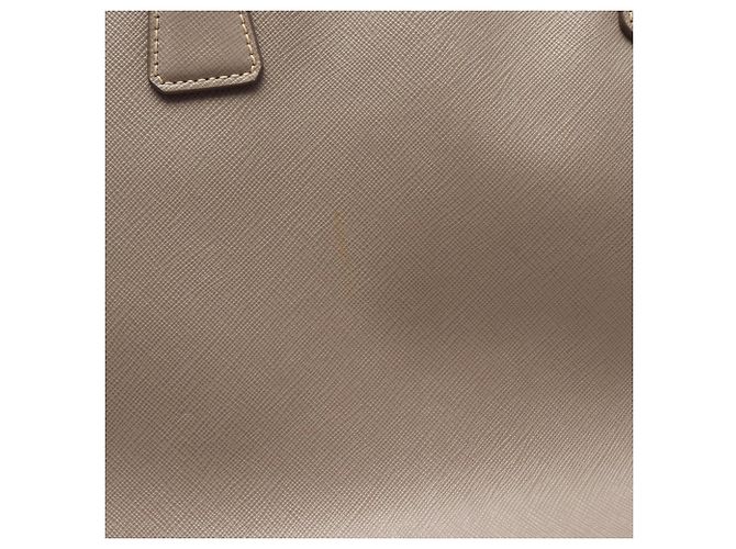 Prada Saffiano Lux Galleria Tote Bag Beige - view 10