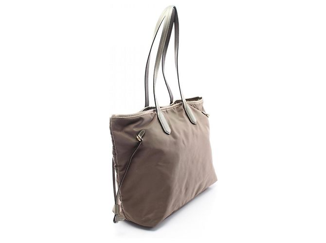 Bolso Tote Prada TESSUTO SAFFIANO Castaño - vista 2