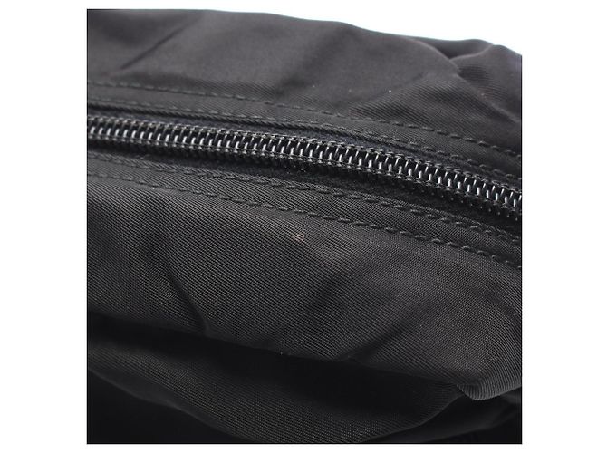 Borsa a tracolla Prada con logo triangolare in nero - vista 11