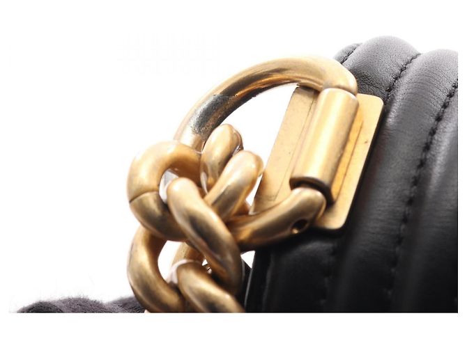 Chanel Boy Schultertasche Schwarz - Ansicht 11