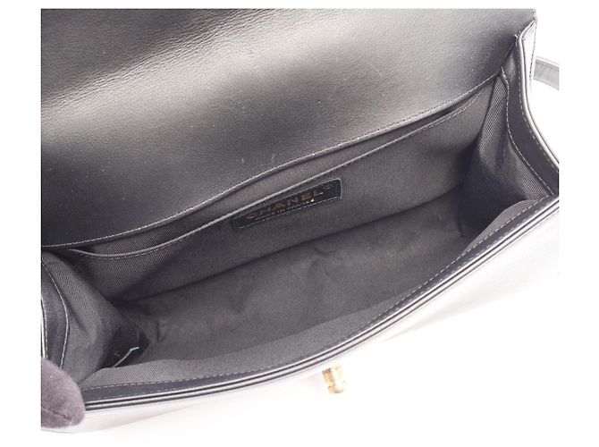 Chanel Boy Schultertasche Schwarz - Ansicht 3
