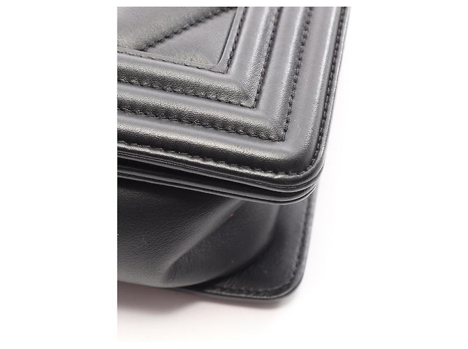 Chanel Boy Schultertasche Schwarz - Ansicht 9
