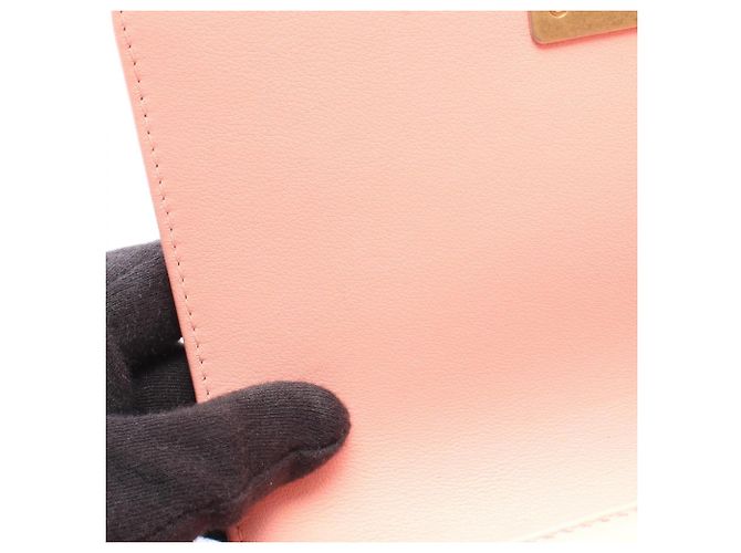 Borsa a patta con catena Chanel Boy By the Sea Rosa - vista 6