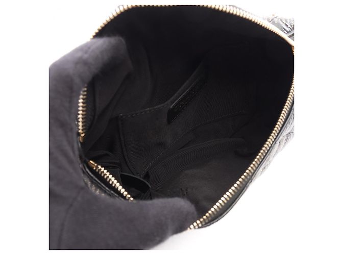Borsa a mano Chanel Matelassé in pelle nera Nero - vista 3