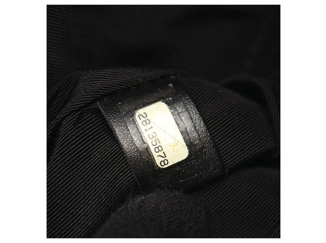 Borsa a mano Chanel Matelassé in pelle nera Nero - vista 5
