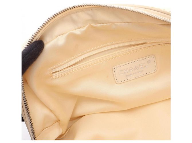 Borsa a tracolla Chanel Matelassé Ivory Crudo - vista 6