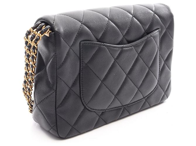 Borsa a spalla Chanel Matelassé Nera Nero - vista 2