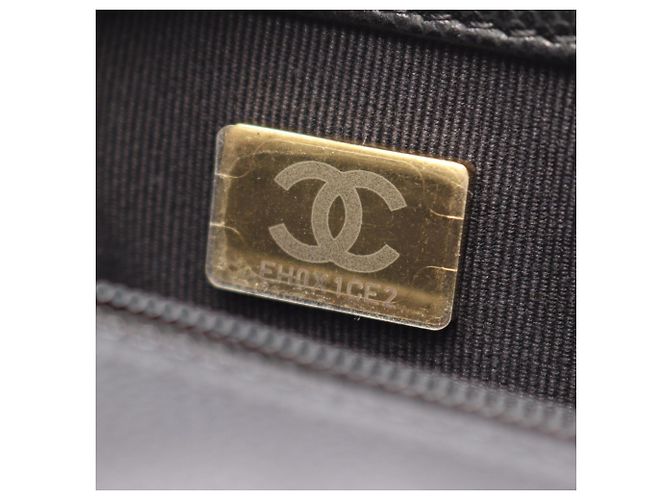 Borsa a spalla Chanel Matelassé Nera Nero - vista 5