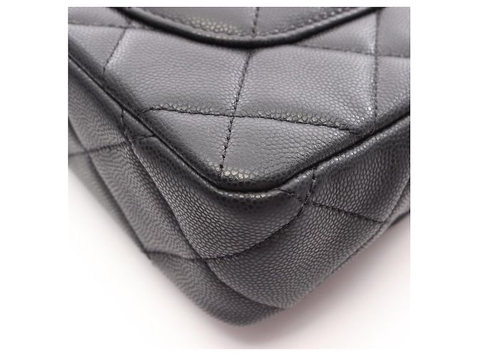 Borsa a spalla Chanel Matelassé Nera Nero - vista 6