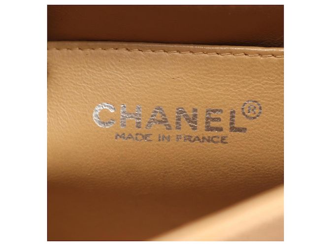 Timeless Borsa a tracolla Chanel Matelassé Single Flap Beige - vista 4