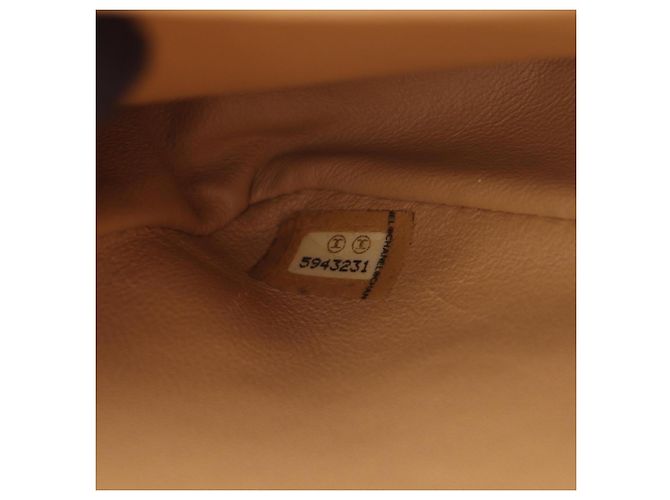 Timeless Borsa a tracolla Chanel Matelassé Single Flap Beige - vista 5