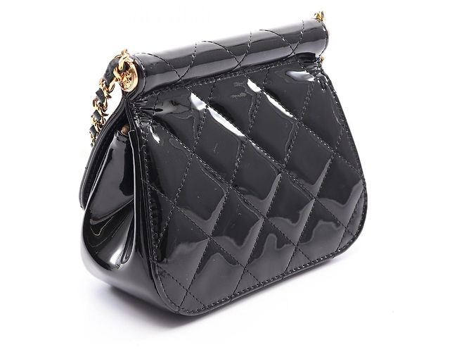 Borsa a spalla Chanel Matelassé Small Nero - vista 2