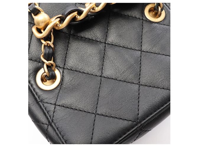 Chanel Matelassé Vanity Bag Schwarz - Ansicht 7