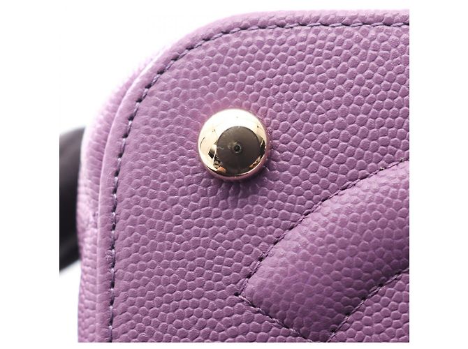Chanel Matelassé Vanity Bag Lila - Ansicht 11