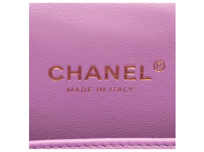Chanel Matelassé Vanity Bag Lila - Ansicht 4