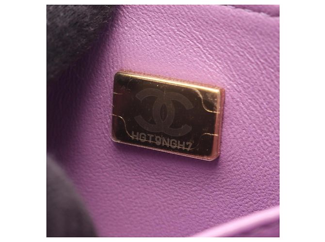 Chanel Matelassé Vanity Bag Lila - Ansicht 5