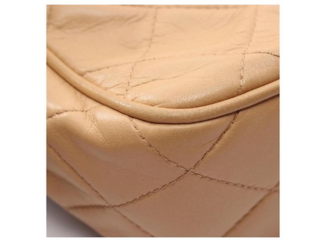 Borsa Chanel Matelassé in Beige - vista 6