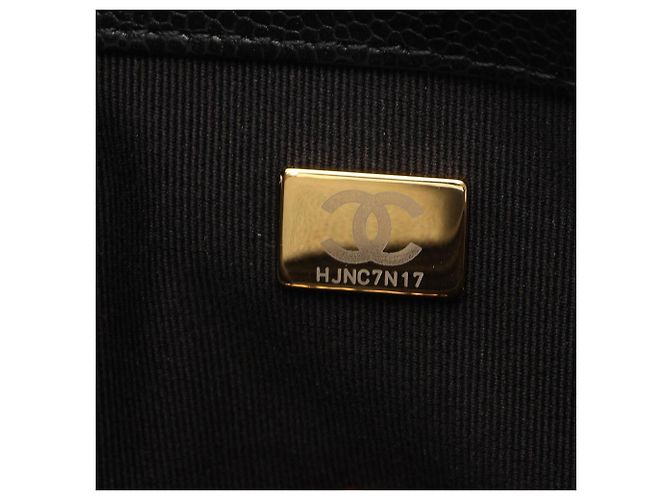 Timeless Borsa a tracolla Chanel Matelassé con patta Nero - vista 5
