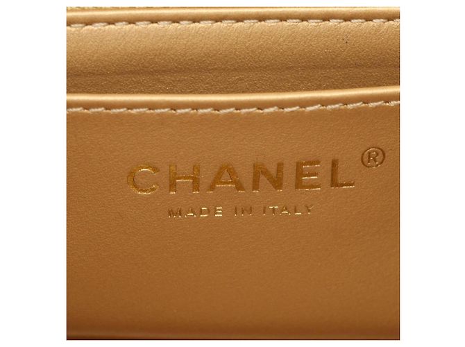Borsa Chanel Matelassé Mini Flap Bag Bianco - vista 4
