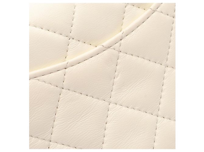 Borsa Chanel Matelassé Mini Flap Bag Bianco - vista 9