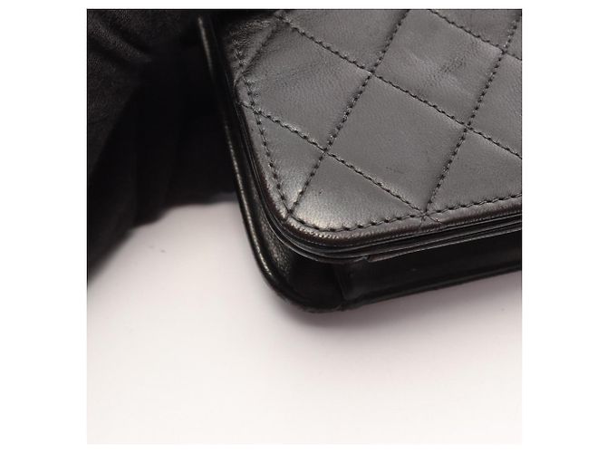 Borsa a tracolla Chanel Mini Matelassé Full Flap Nero - vista 9