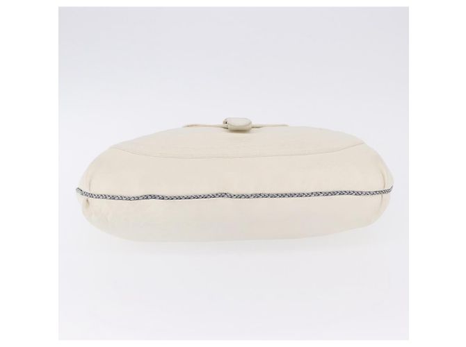 Fendi Spy Pocket Hobo Leather Medium Weiß - Ansicht 4