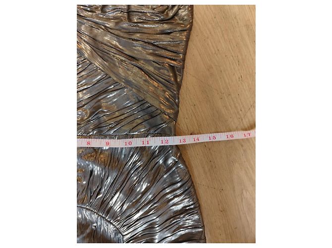 Burberry Metallic Ruched Bodysuit - Ansicht 10