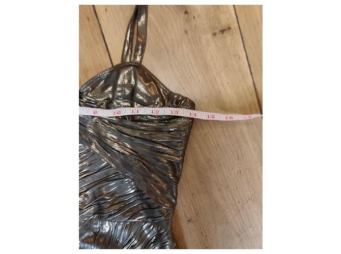 Burberry Metallic Ruched Bodysuit - Ansicht 7