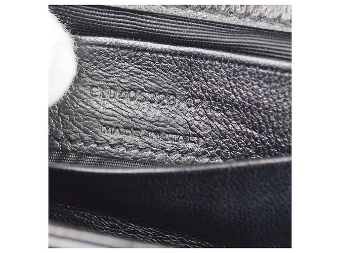 Autre Marque Saint Laurent Loulou Puffer Leather & Tulle Nero - vista 4