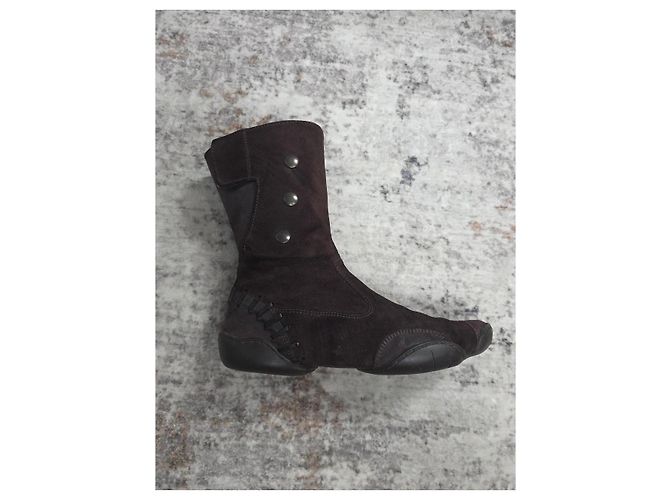 Marithé et François Girbaud Magníficas Botas Marithé François Girbaud Marrom - vista 5