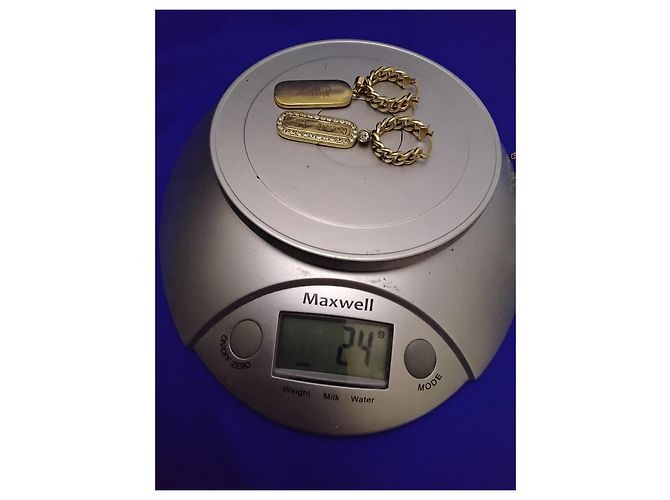 Set Gioielli Alexander McQueen Skull and Pearl D'oro - vista 8