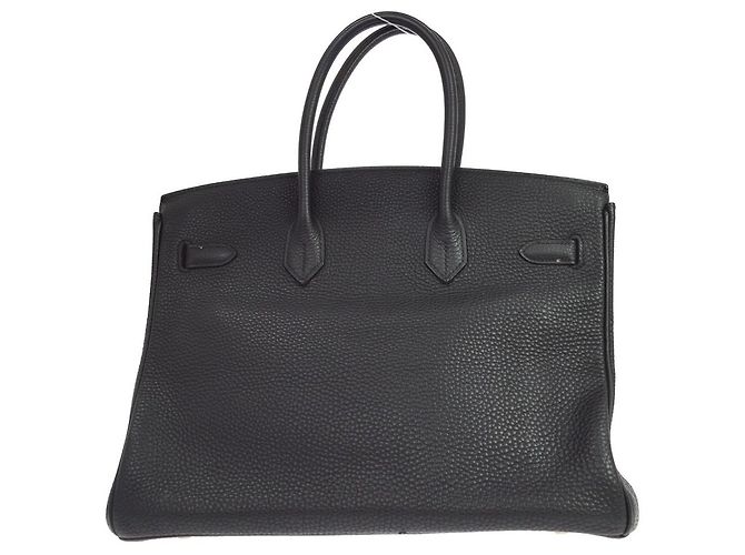 Hermès Hermes Birkin Black Togo con Palladium Hardware 35 Nero - vista 2