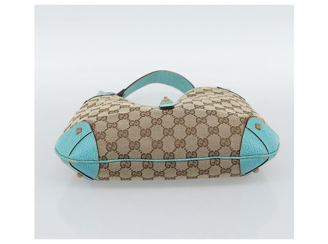 Borsa Gucci Jackie in tela marrone - vista 4
