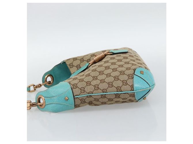 Borsa Gucci Jackie in tela marrone - vista 5