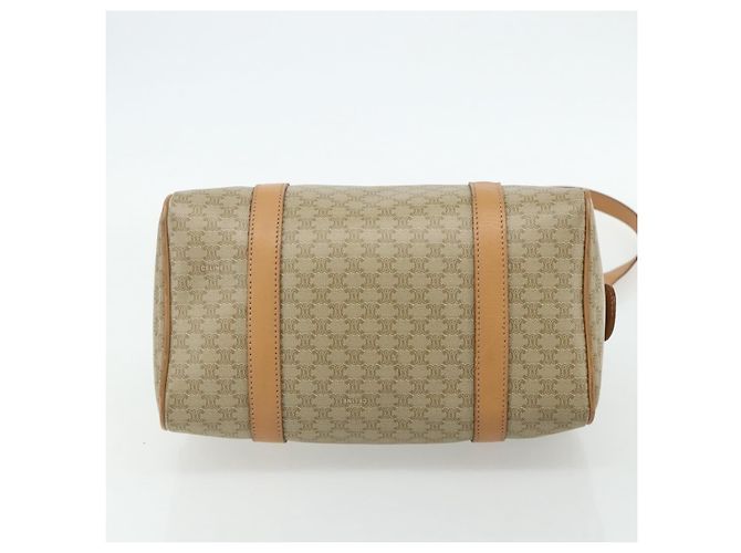 Céline Celine Boston Triomphe Coated Canvas Small Beige - Ansicht 4