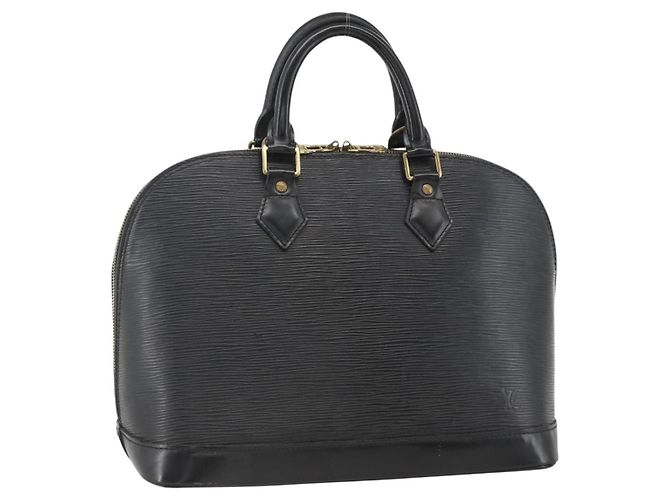 Louis Vuitton Alma Epi Leather PM Negro - vista 3