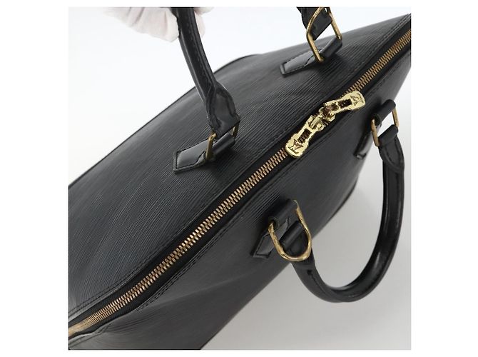 Louis Vuitton Alma Epi Leather PM Negro - vista 7