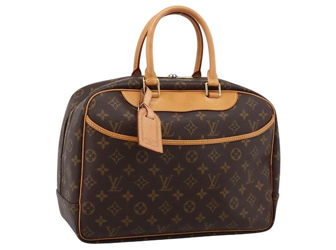 Louis Vuitton Deauville Monogram Canvas Mini Braun - Ansicht 3