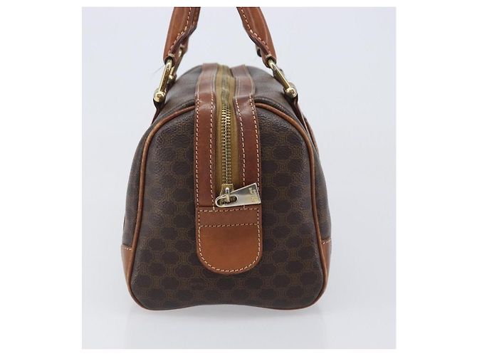 Céline Celine Boston Triomphe Coated Canvas Small Braun - Ansicht 6