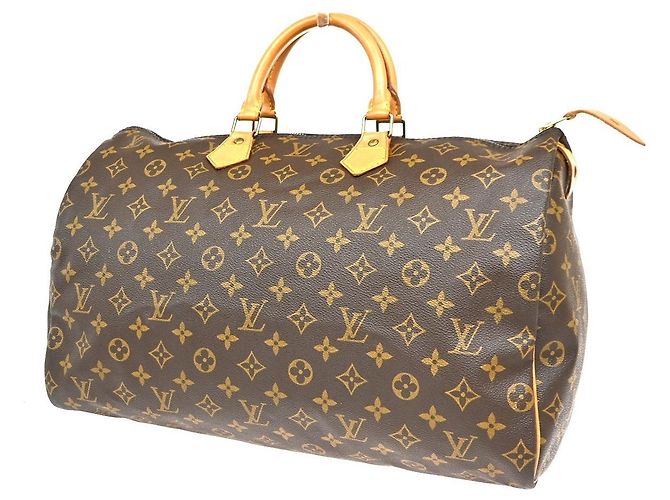 Louis Vuitton Speedy Monogram Canvas 40 Marrone - vista 2