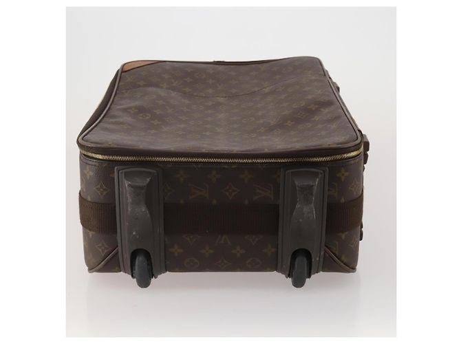 Louis Vuitton Pegase Luggage Monogram Canvas 55 Marrone - vista 6